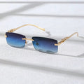 Chic Rimless Square Glasses