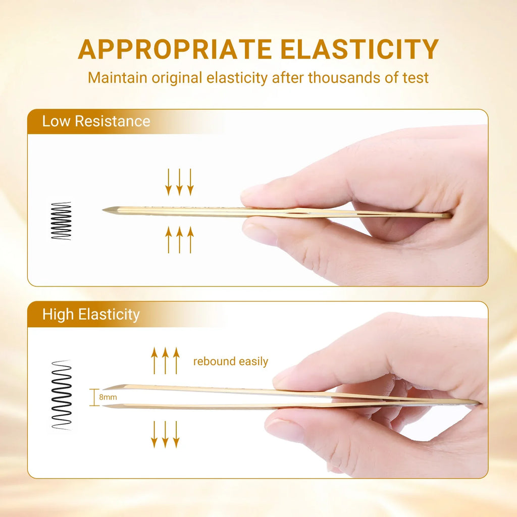 Precision Eyelash Tweezers