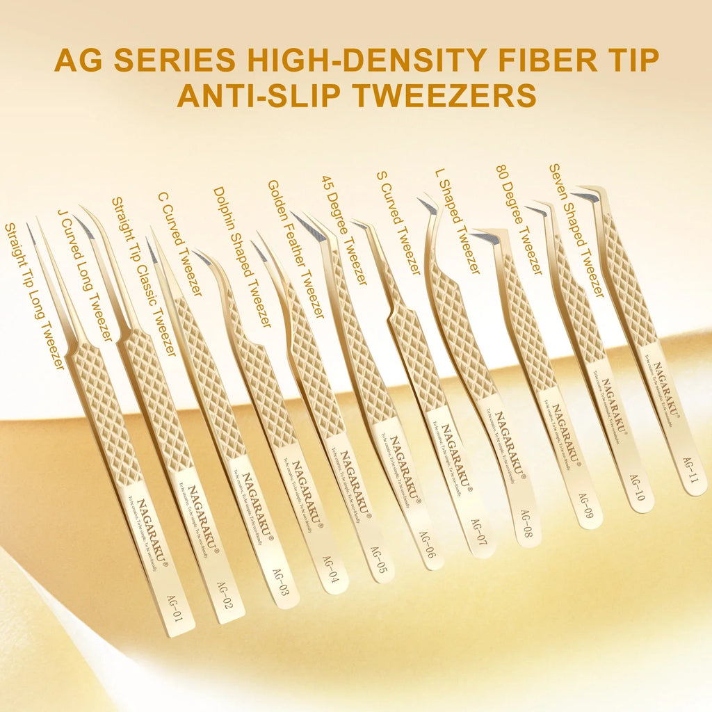 Precision Eyelash Tweezers